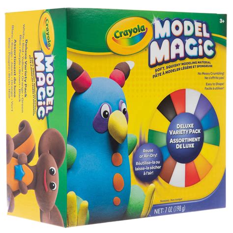 Unveiling the natural and synthetic components of Crayola model magic